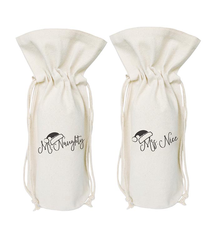 Holiday/ Winter Bottle Cover and Gift Bag